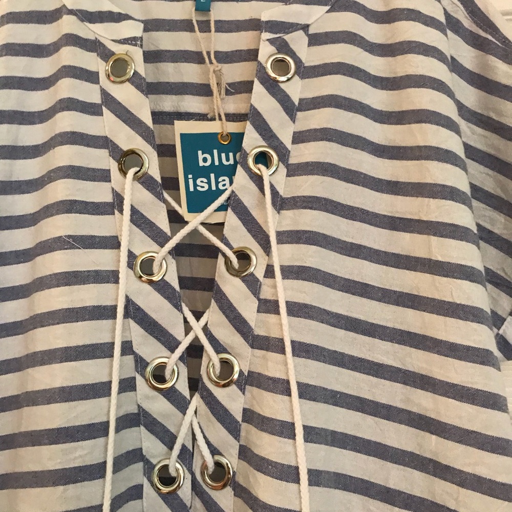 SUPER CUTE....Blue Island Dress/Cover Up